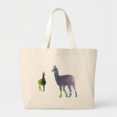Llamas Grote Tote Bag (Voorkant)