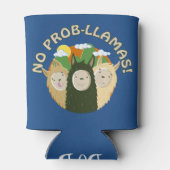 Llamas hebben geen Prob-Llamas Blikjeskoeler (Achterkant)