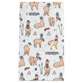 Llama's in Petten- en sorteerpatronen Klein Cadeauzakje (Voorkant)