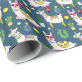 Llamas in zonnebrillen cadeaupapier (Rol Hoek)