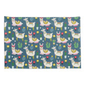 Llamas in zonnebrillen kussensloop (Achterkant-Rechts)