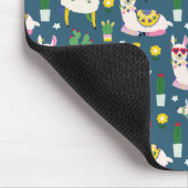 Llamas in zonnebrillen muismat (Hoek)