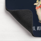 Llamas maakt me blij, niet zozeer Funny Gezegde Muismat (Hoek)