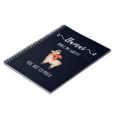 Llamas maakt me blij, niet zozeer Funny Gezegde Notitieboek (Linkerzijde)