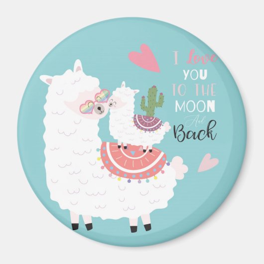 Llamas Magneet (Voorkant)