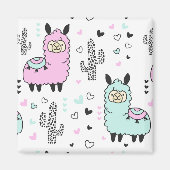 Llamas Magneet (Voorkant)