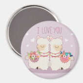 Llamas Magneet (Voorkant / Achterkant)