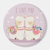 Llamas Magneet (Voorkant)