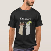 Llamas met Petten T-shirt (Voorkant)