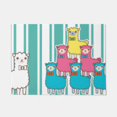 Llamas of Alpacas? Alpacas of Llamas? Deurmat (Voorkant)