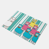 Llamas of Alpacas? Alpacas of Llamas? Deurmat (Schuin)