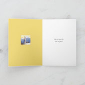 Llamas op Medium Brown die je mist Kaart (Binnen)