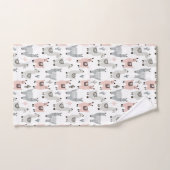 Llamas Pattern glimlachen Bad Handdoek (Handdoek)