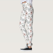 Llamas Pattern glimlachen Leggings (Links)