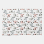 Llamas Pattern glimlachen Theedoek (Horizontaal)