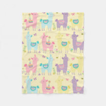 Llamas Pink, Yellow Paars Cute Schattig