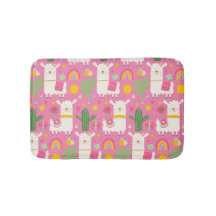 Llamas Rainbows Green Cactus Light Girly Pink Cute