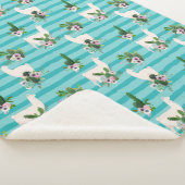 Llamas Sherpa Blanket Deken (3/4)