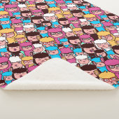 Llamas Sherpa Blanket Deken (3/4)