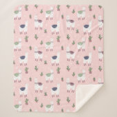 Llamas Sherpa Blanket Sherpa Deken (Voorkant)