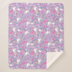 Llamas Sherpa Blanket Sherpa Deken