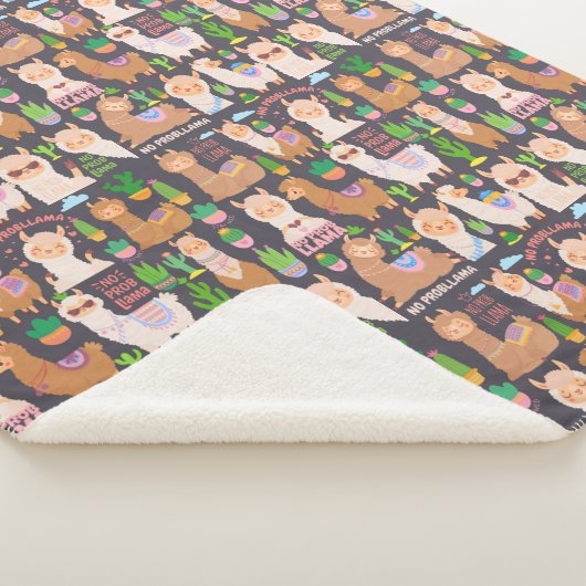 Llamas Sherpa Deken (3/4)