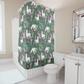 Llamas Shower Curtain Douchegordijn (In situ)