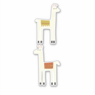 Llamas Sticker