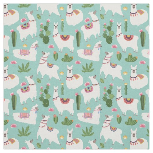 Llamas Stof (Swatch)