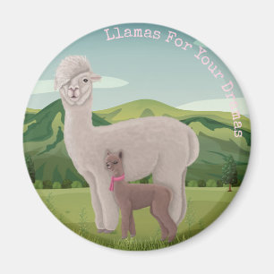 Llamas voor je drama's magneet