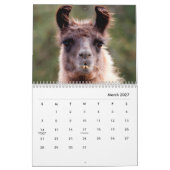 Llamas Wall Agenda Kalender (Mar 2027)