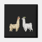 Llamas With Hats Carl Magneet (Voorkant)