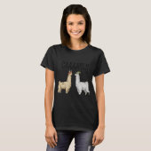 Llamas With Hats Carl  T-shirt (Voorkant volledig)