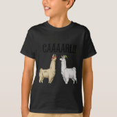 Llamas With Hats Carl T-shirt (Voorkant)