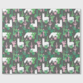 Llamas Wrapping Paper Cadeaupapier (Vlak)