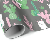 Llamas Wrapping Paper Cadeaupapier (Rol Hoek)