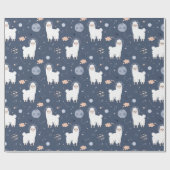 Llamas Wrapping Paper Cadeaupapier (Vlak)