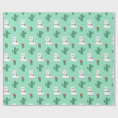 Llamas Wrapping Paper Cadeaupapier (Vlak)