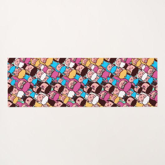 Llamas Yogamat (Achterkant (horizontaal))