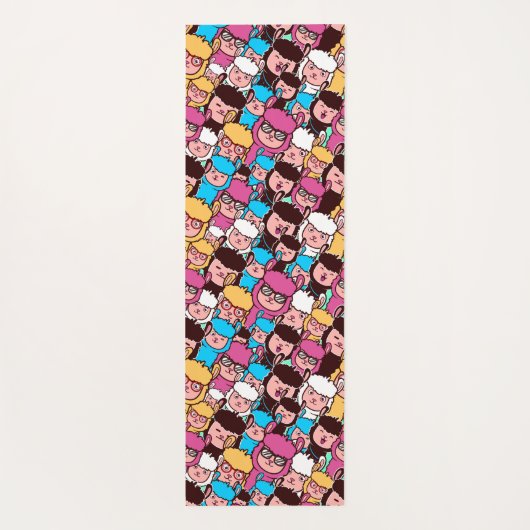 Llamas Yogamat (Achterkant)