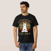 Llamastay 6 meter verderop t-shirt (Voorkant volledig)