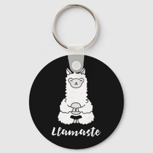 Llamaste - Cadeaubon voor lieve yogaliefhebbers, S Sleutelhanger