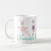 Llamaste & Drink Koffie Yoga Llamas Monogram Koffiemok (Links)