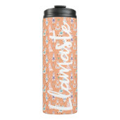 Llamaste | Fun & Cute Yoga Llamas Meditating Therm Thermosbeker (Voorkant)