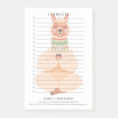 Llamaste | Funny Llama Persoonlijk Post-it® Notes (Voorkant)