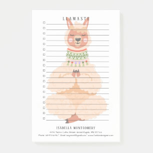 Llamaste Grappige Llama Persoonlijk Post-it® Notes