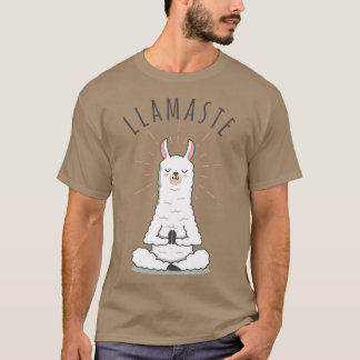 Llamaste Llama Yoga Yogi Cute Love T-shirt