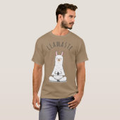 Llamaste Llama Yoga Yogi Cute Love T-shirt (Voorkant volledig)