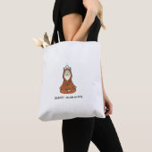 "Llamaste - stay calm and fluffy" Tote Bag (Dichtbij)