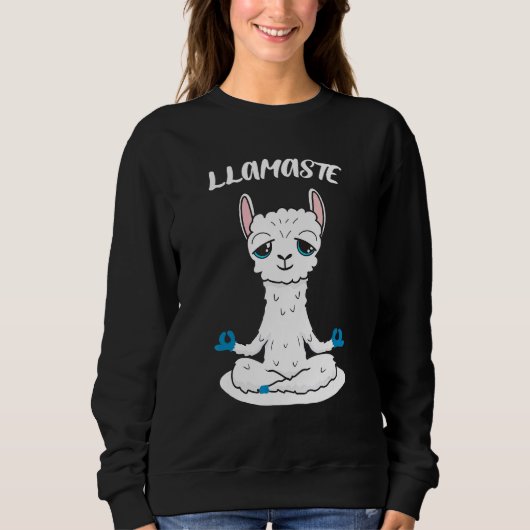 Llamaste Yoga Llama Trui (Voorkant)